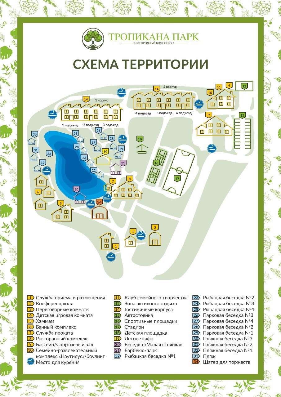 Схема территории